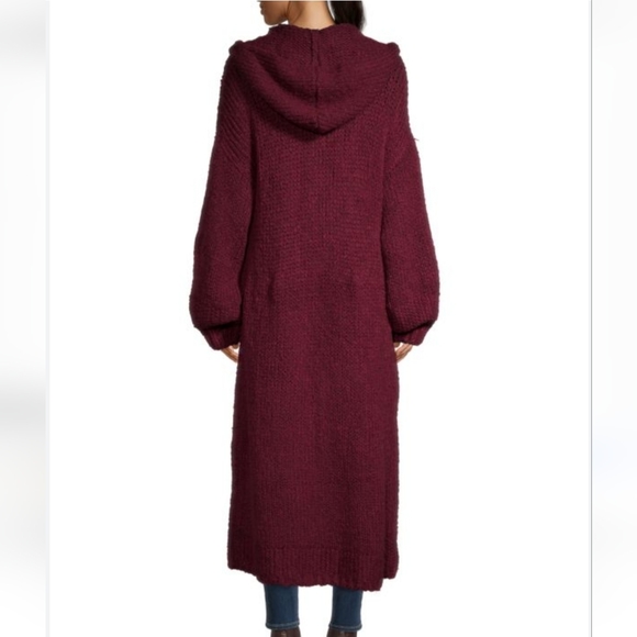 Free People Cafe Long Knit Cardigan - Picture 6 of 16